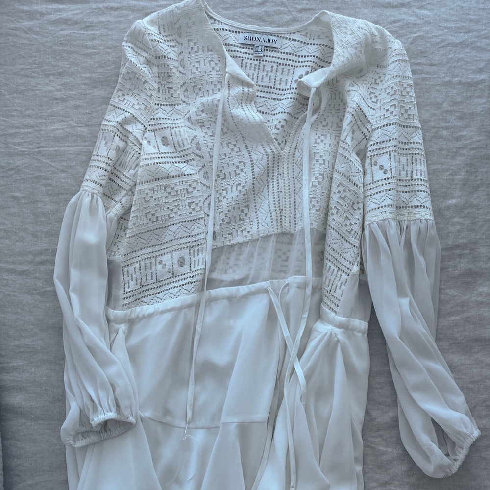 SHONA JOY - White Summer Dress